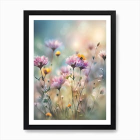 Wild Flowers #3 Art Print