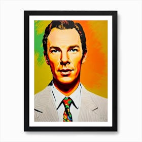 Benedict Cumberbatch Colourful Pop Movies Art Movies Art Print