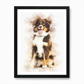 Border Collie Dog 1 Art Print