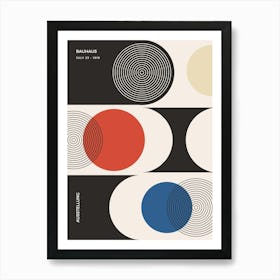 Abstract Circles Art Print