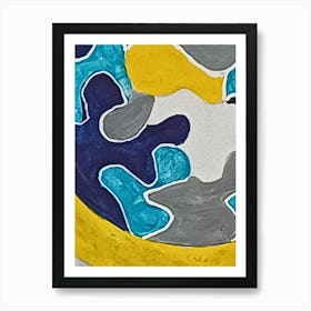 Abstract Painting 17 Art Print