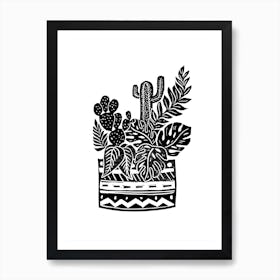 Botanical Pot Art Print