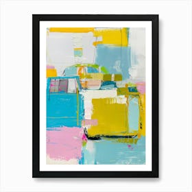 Abstract Of A Car Art Print