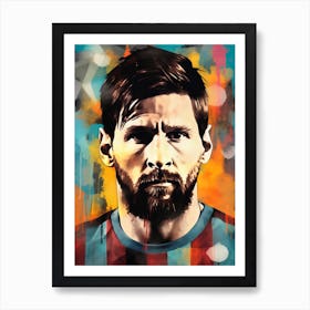 Lionel Messi (2) Art Print