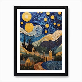 Starry Night 16 Art Print