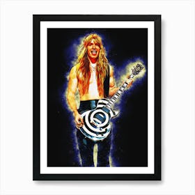 Spirit Of Zakk Wylde 1 Art Print