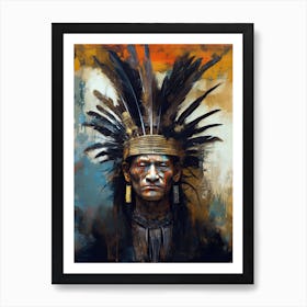 Tribal Reverberations: Echoes of Cultural Resonance Art Print