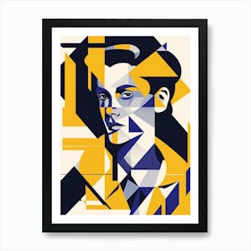 Portrait Of A Man Art Print