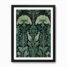 William Morris Floral Wallpaper 8 Art Print