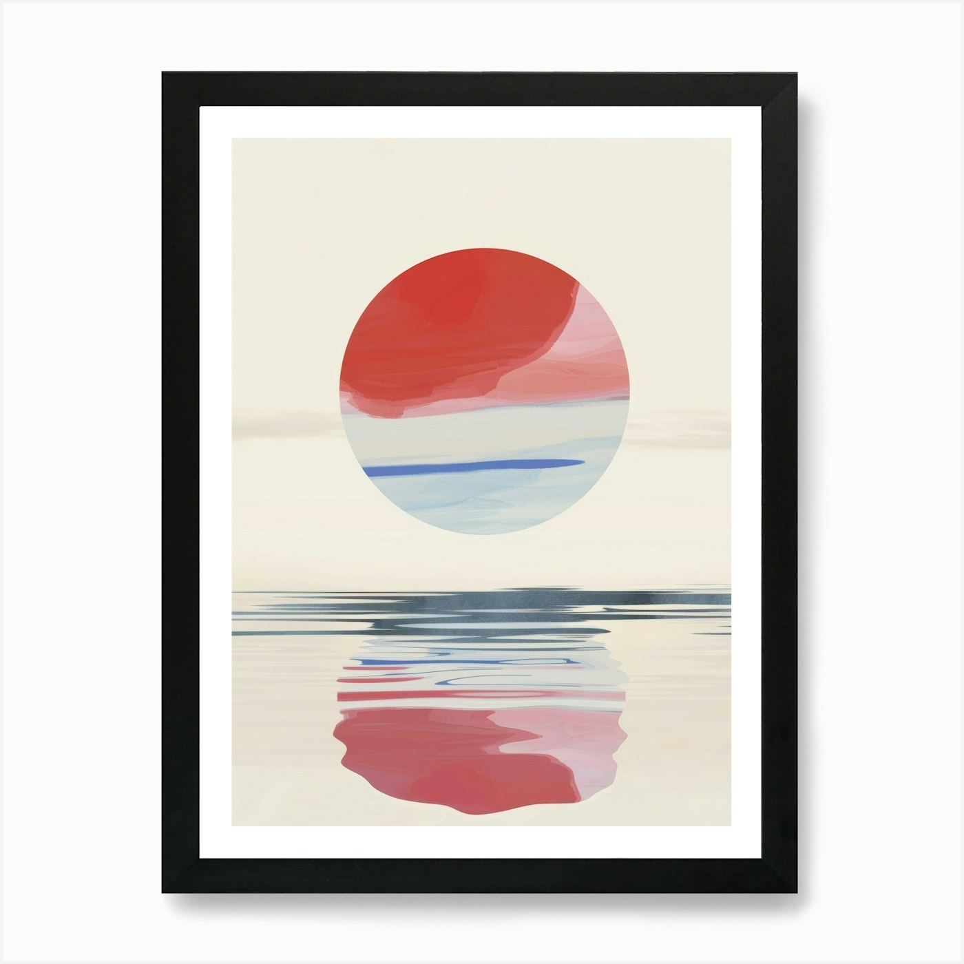 'Sunrise' 61 Art Print Framed Wall Art Poster Canvas Print Picture - Picture 2 of 4