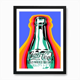 COLORFUL COKE Art Print