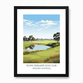 Royal Adelaide Golf Club   Adelaide Australia 4 Art Print