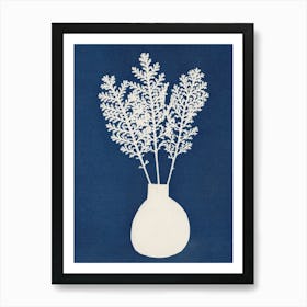 Cyanotype Still Life Studies 4 Art Print