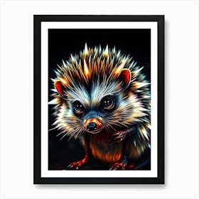 Wild Animal Creative Portrait 152 Art Print