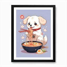 Asian Dog Affiche