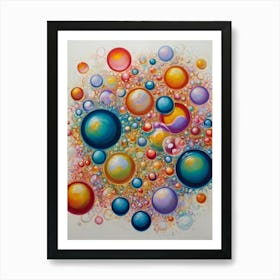 Bubbles 15 Art Print