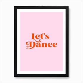 Let's Dance Art Print