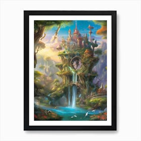 Fairytale Castle Art Print