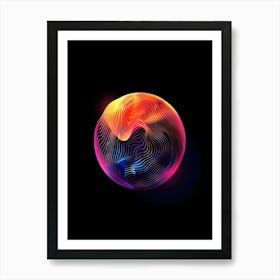 Abstract Abstract Sphere Art Print