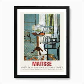 Matisse The Window Exhibition Flowers Art Print