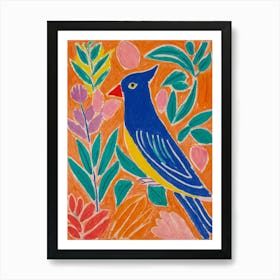 Bird In The Garden Style Henri Matisse Art Print