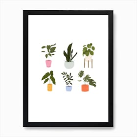 House Plants Art Print