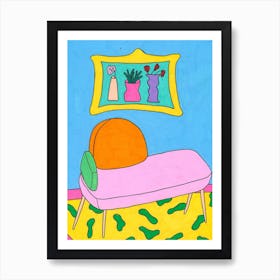 Great Couch Art Print