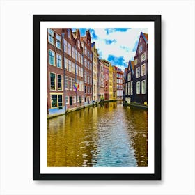 Amsterdam Canals 1 Art Print