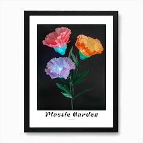 Bright Inflatable Flowers Poster Carnations 1 Art Print
