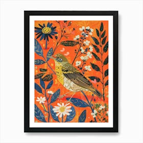 Spring Birds Cowbird 2 Art Print