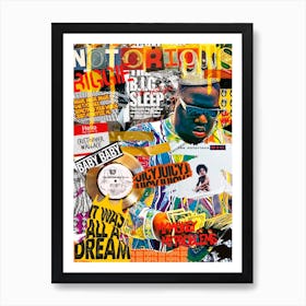 BIGGIE vol.1 Art Print