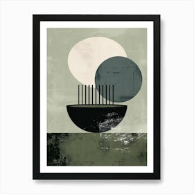 Von Helmholtz Bauhaus Mid Century Poster