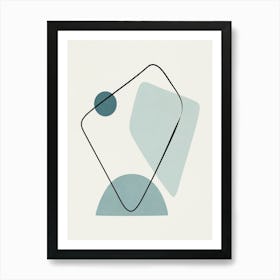 Abstract Shapes 01 21 Art Print