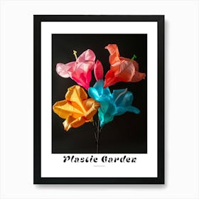 Bright Inflatable Flowers Poster Bougainvillea 2 Art Print