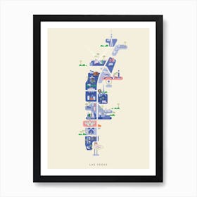 Las Vegas Art Print