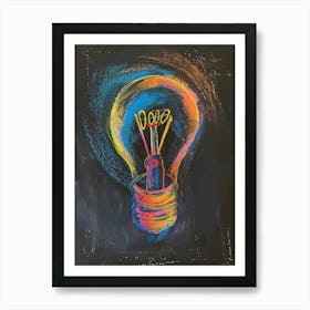 Light Bulb 26 Art Print