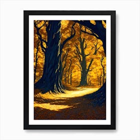 Forest 24 Art Print