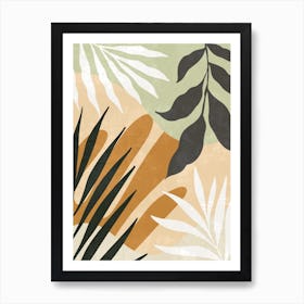 Tropical Leaves 14 Art Print