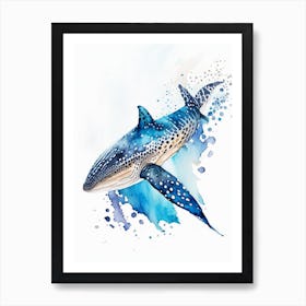 Port Jackson Shark 2 Watercolour Art Print