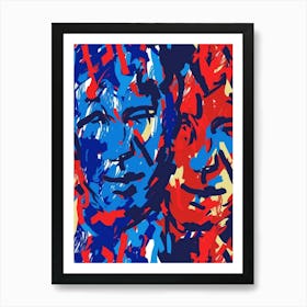 Two Faces 29 Art Print