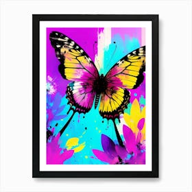 Butterfly Painting 174 Art Print