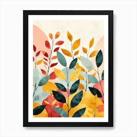 A Beautiful Illustration of Boho style 26 Art Print