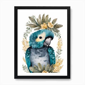Black Cockatoo (4) Art Print