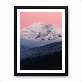 Gunsight Mountain Alaska Art Print