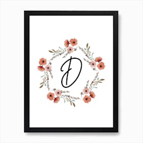 Wild Flower D Art Print