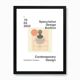 Speculative Design Archive Abstract Poster 30 Art Print