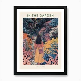 In The Garden Poster Butchart Gardens 5 Art Print