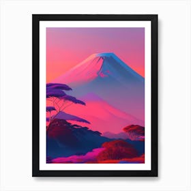 Mount Kilimanjaro Dreamy Sunset 5 Art Print