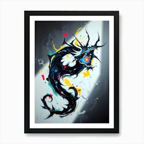 Dragon Painting 13 Art Print