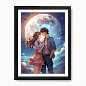 Impossible love anime Art Print